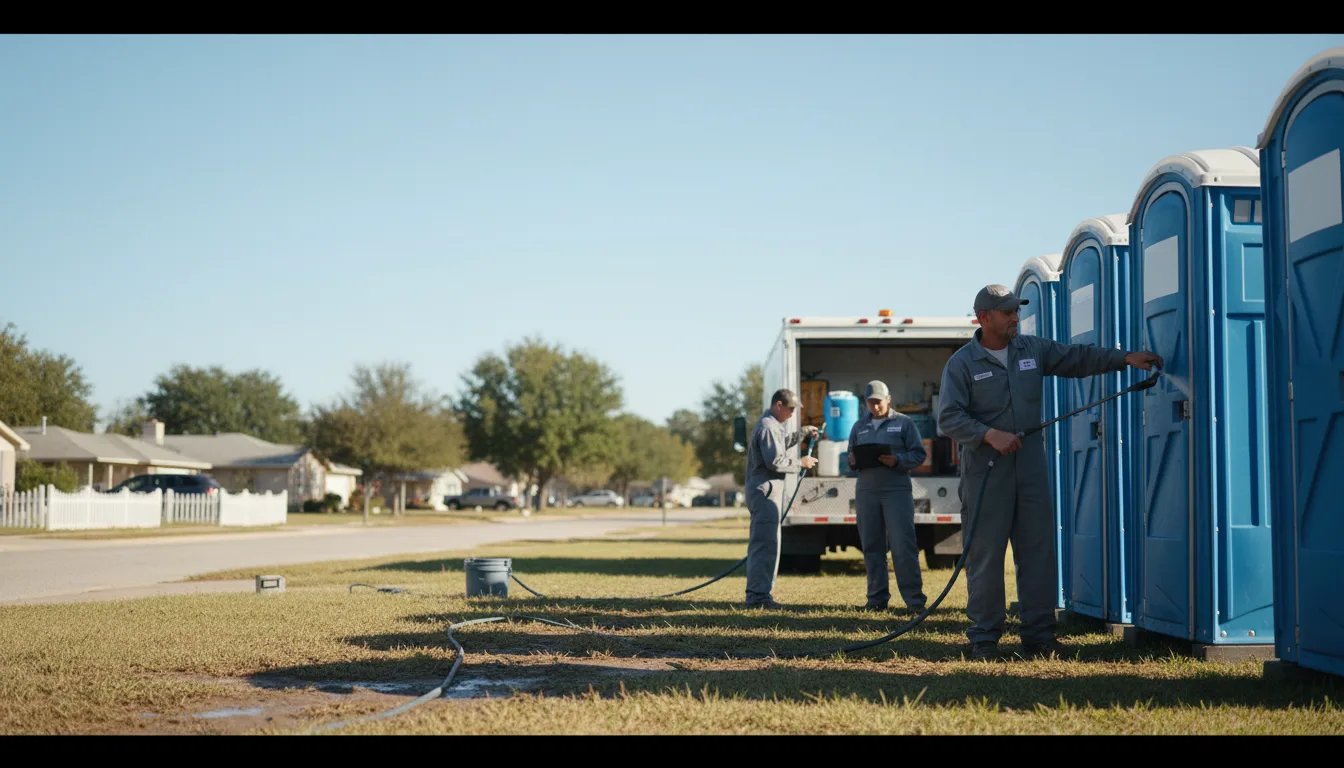 Long-Term Portable Toilet Rental in Tabor, SD near me